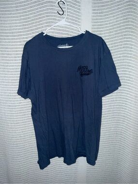 Spirit Men's Navy Short Sleeve Logo Tee